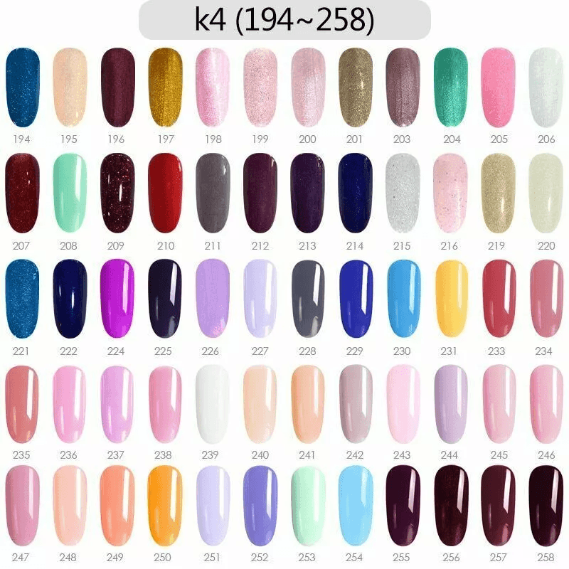 CANNI Set UV/LED Gel lakova K4, 60 komada