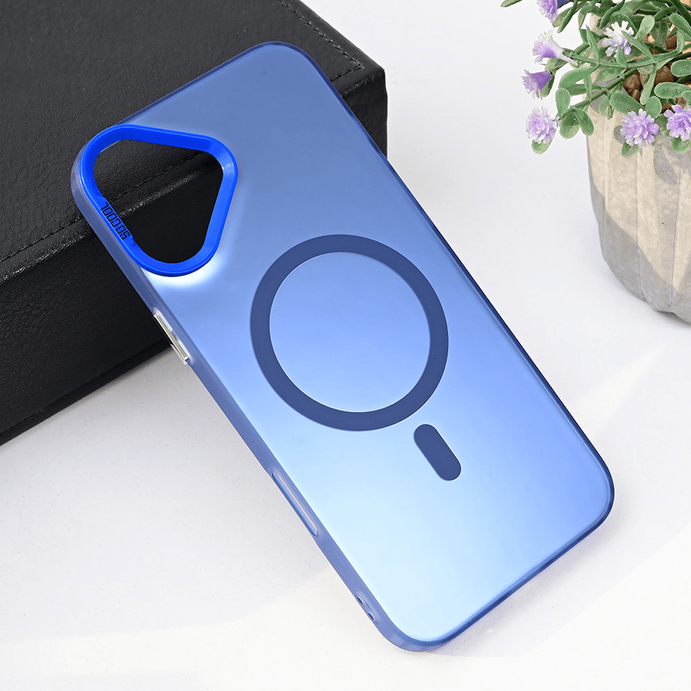 TERACELL Maska za iPhone 16 Plus Magsafe Clear, Plava