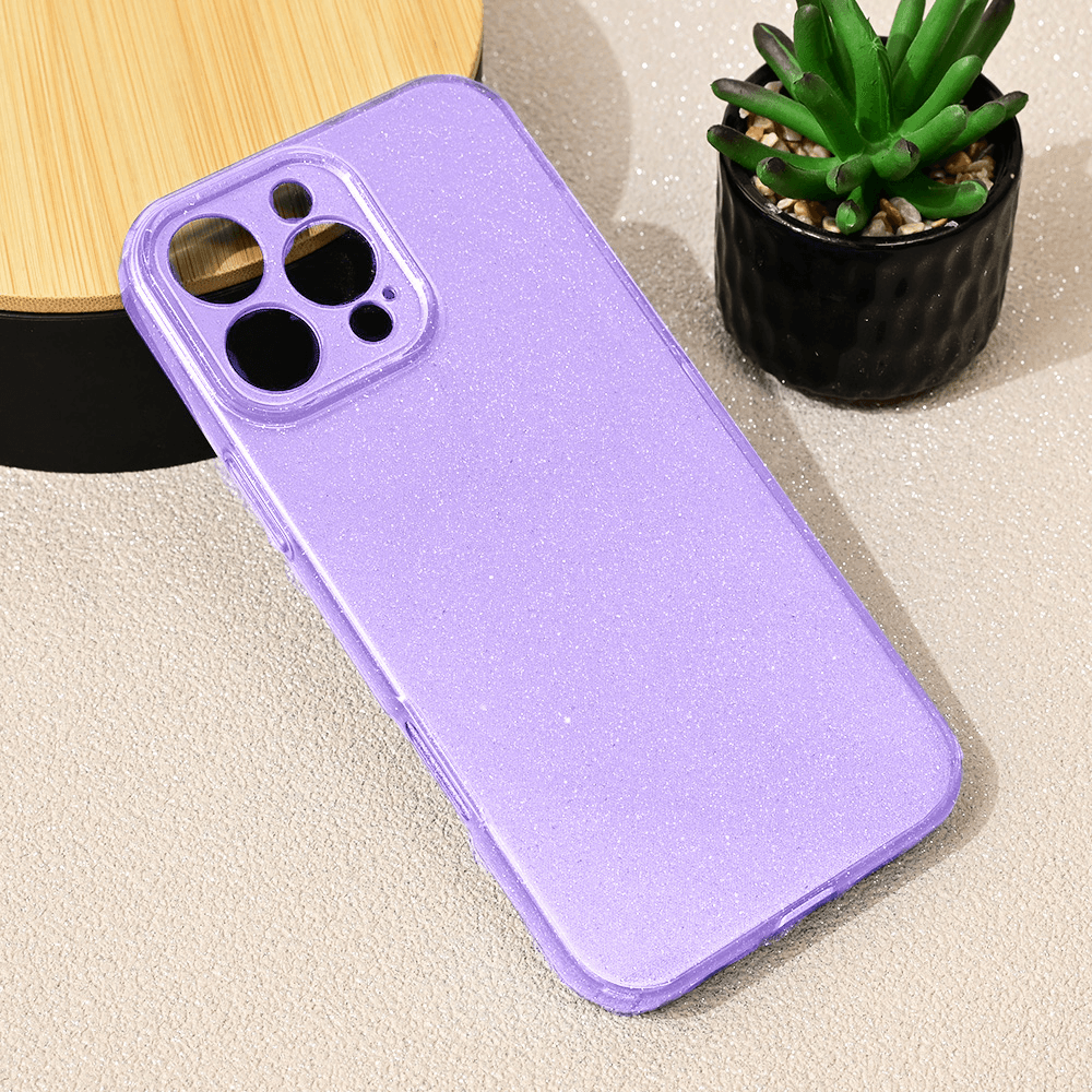 TERACELL Maska za iPhone 16 Pro Max Sparkle Dust, Ljubičasta