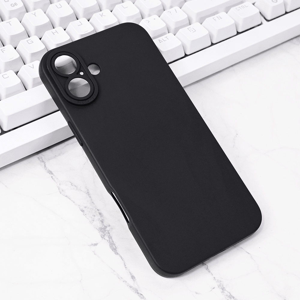 TERACELL Maska za iPhone 16 Plus Silikon Pro Camera, Crna