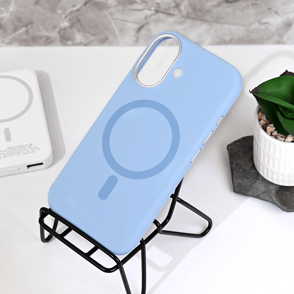 TERACELL Maska za iPhone 16 Magsafe Matte Color, Svetloplava