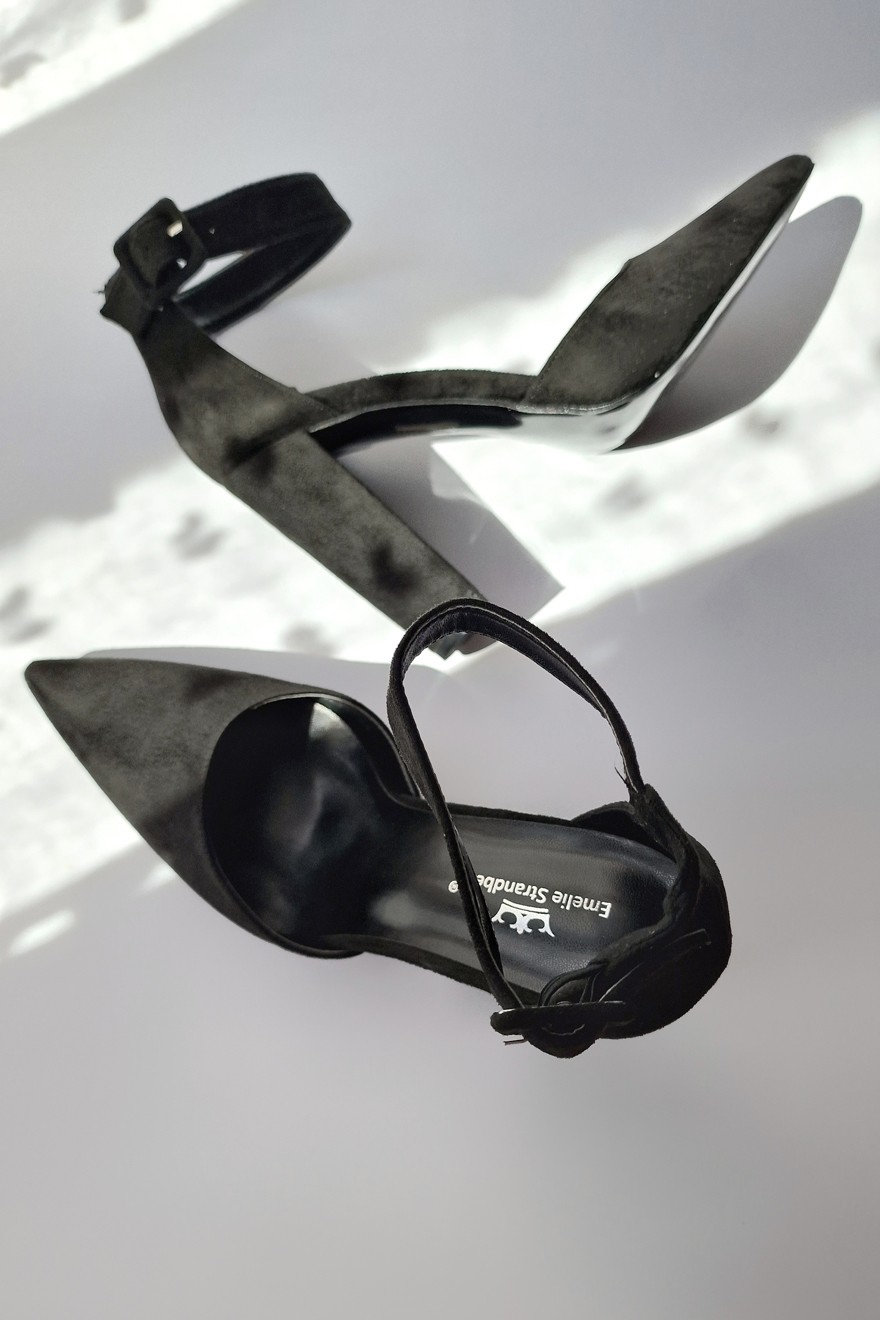 EMELIE STRANDBERG Ženske cipele na štiklu Kasija, Crne