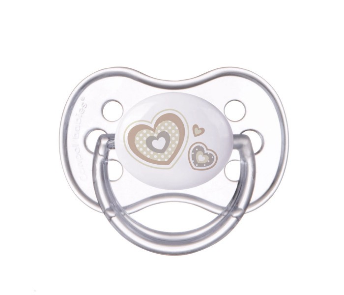 Canpol Babies Silikonsko-simetrični mamac 0-6m, 1/1 bež