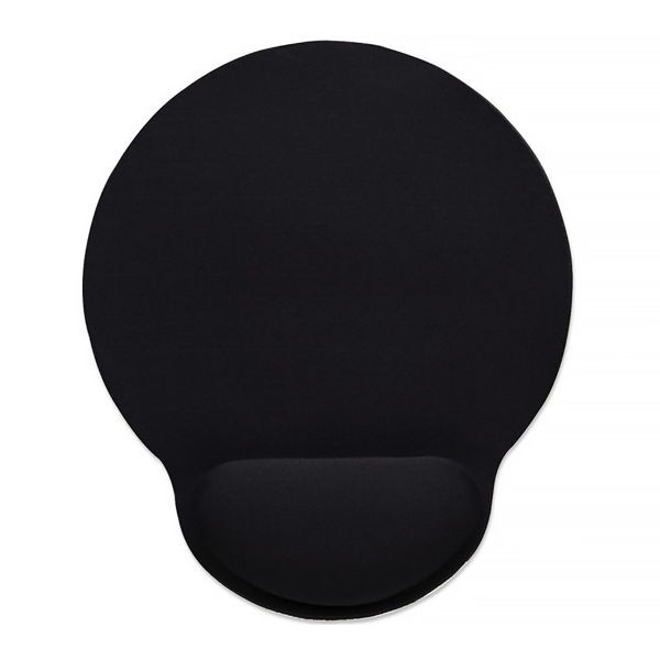 MANHATTAN Podloga za miš Wrist-Rest 434362, Crna