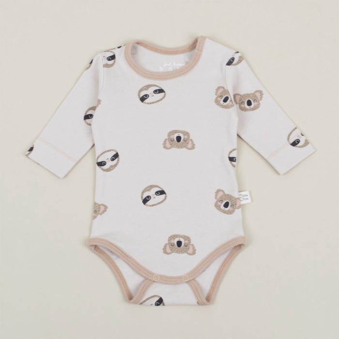 Just Kiddin Bodi za dečake, Bež