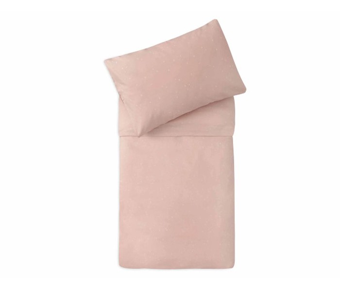 Jollein Posteljina za bebe, 100x140 i 60x40 cm, Roze