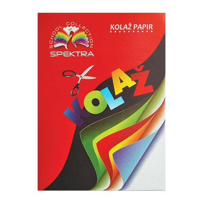 Spektra Kolaž papir, A4
