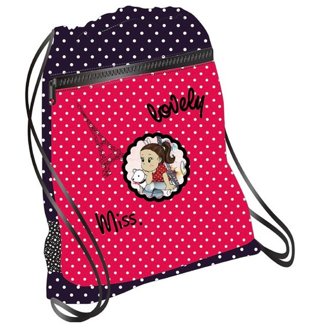 Belmil Vrećica za patike Miss lovely 336-91, Crveno-crna