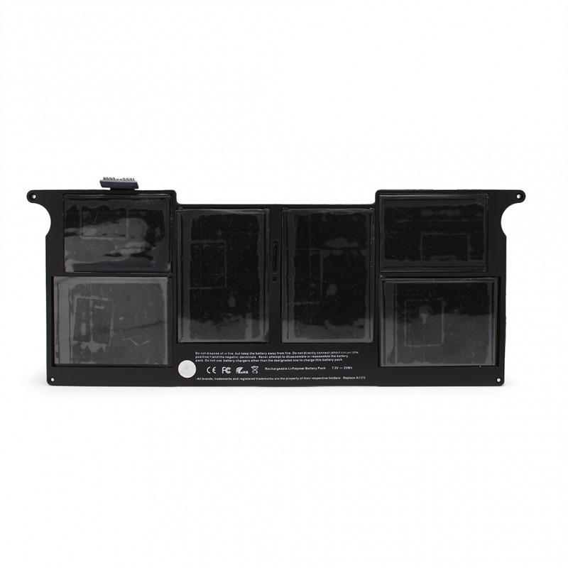 Apple Baterija za laptop MacBook Air 11 A1375, 35 Wh, Crna