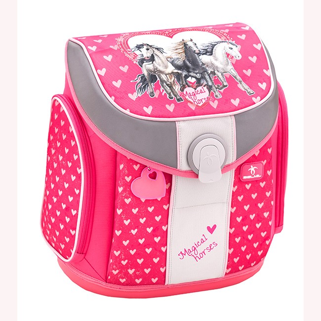 Belmil Školski ranac za devojčice Horse Love 405-30, Roze