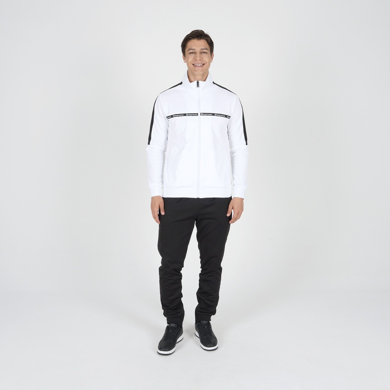 Sergio Tacchini Muška komplet trenerka Maximo 2 M, Crno-bela