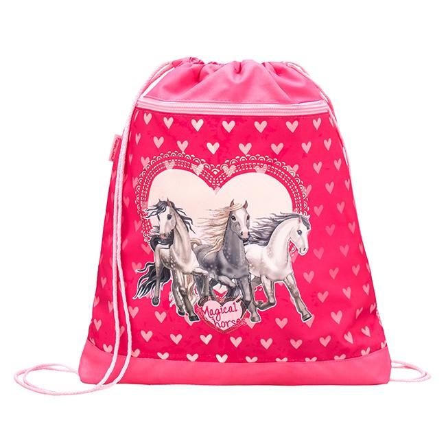 Belmil Vrećica za patike Horse Love 336-91, Roze