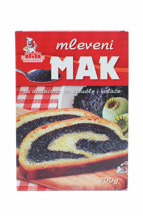 Unijapak Mleveni Mak sa dodacima za kolače, 200g
