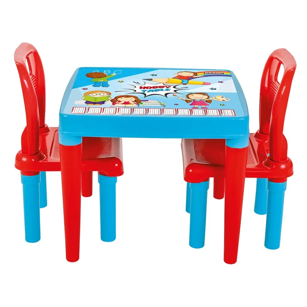 Pilsan Dečiji sto sa dve stolice Hobby 03414, Plavi
