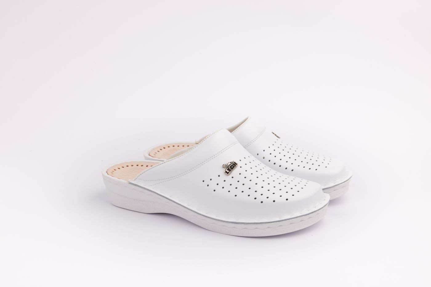 Leon Muške klompe Arthur I, Bele