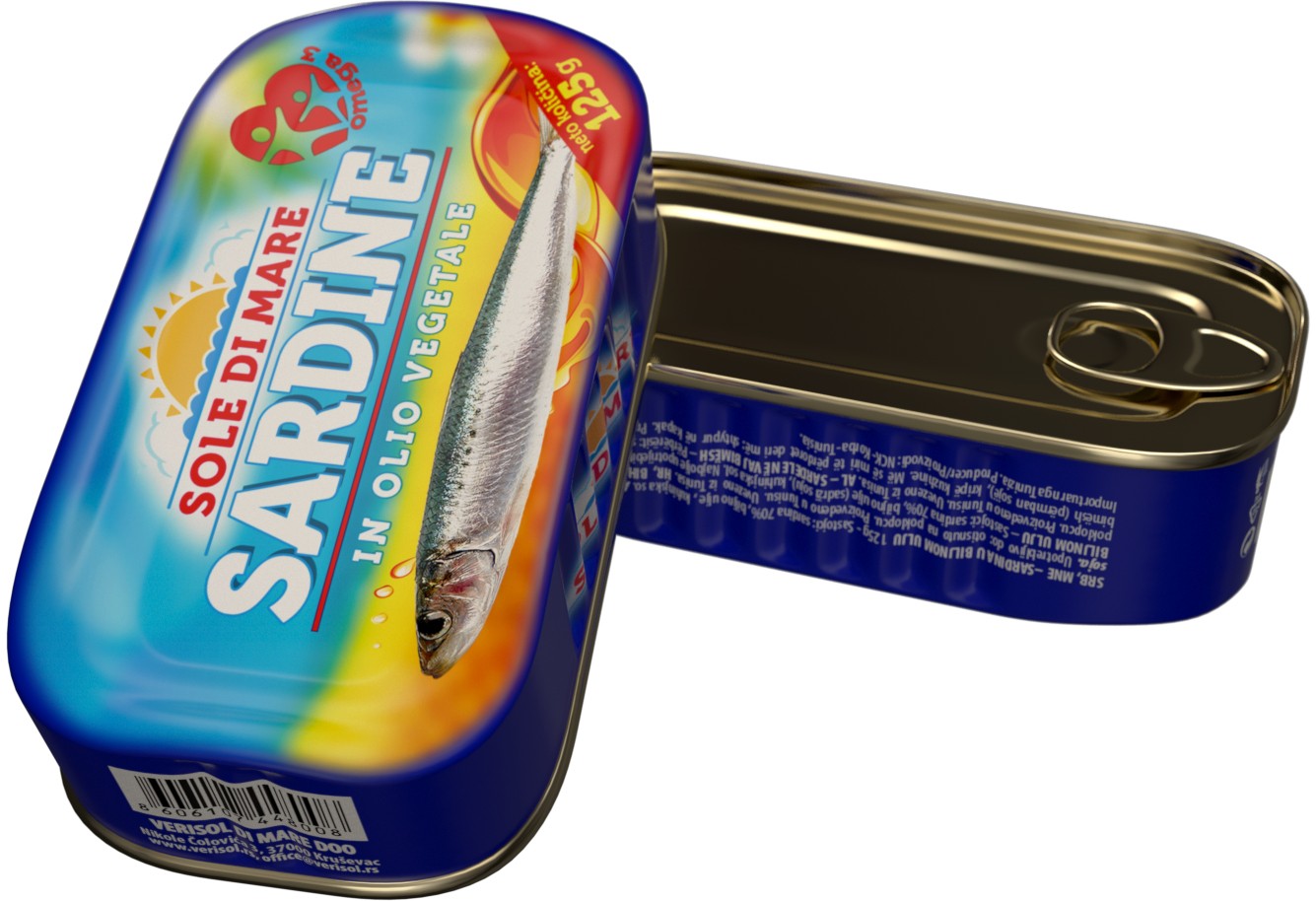 Sole Di Mare Sardina, 125g