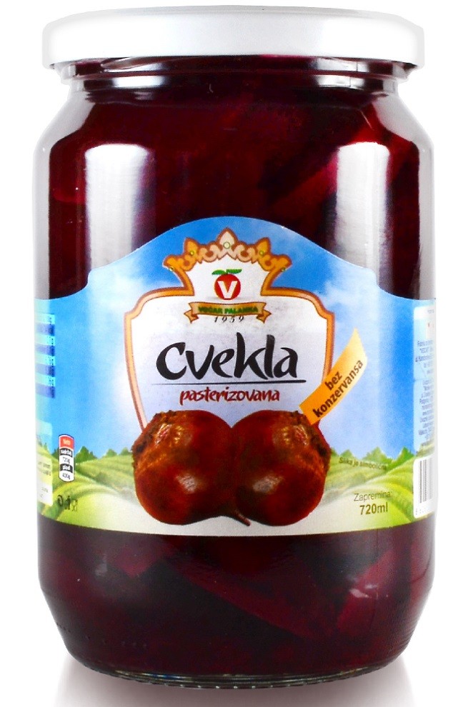 Voćar Palanka Cvekla, Pasterizovana, 720ml