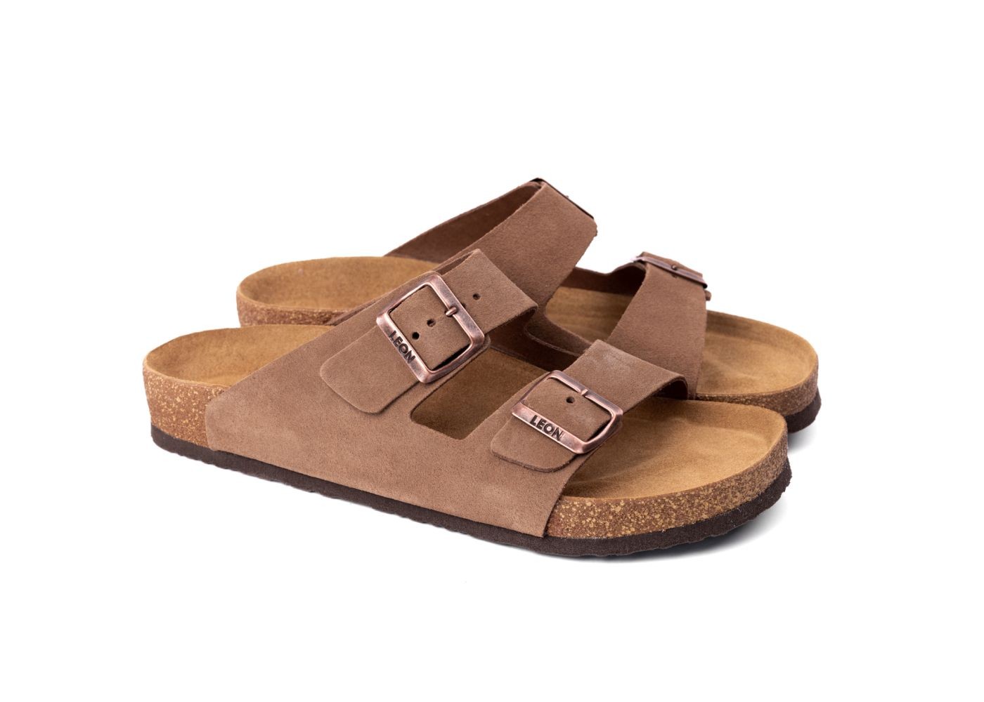 Leon Muške papuče Kratos, Braon