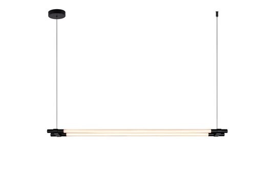 Rabalux Visilica Nivaro, LED, 28W, 3000K, 120cm, Crno-bela