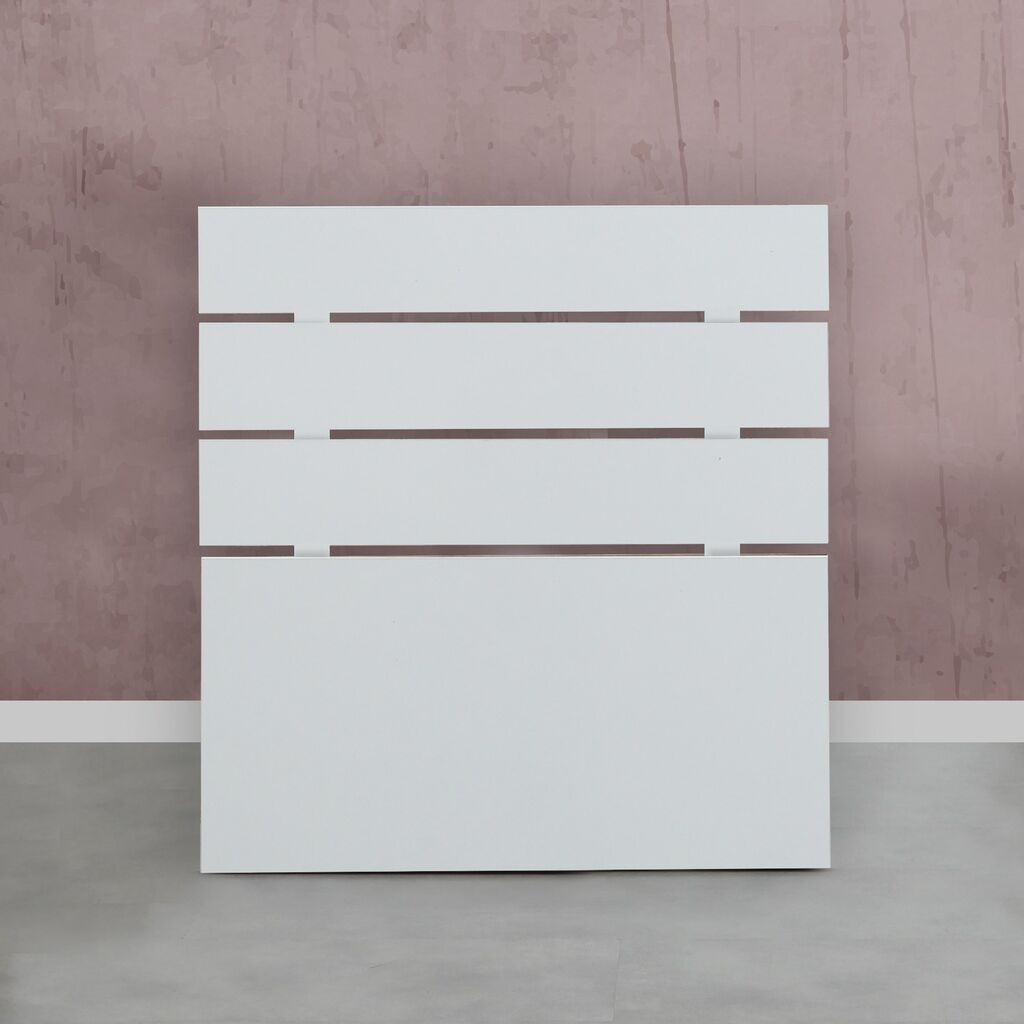 Hanah Home Uzglavlje za krevet Fuga 120, 120x3x100 cm, Belo