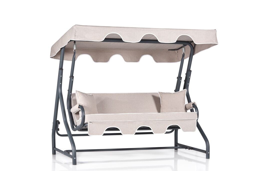 Hanah Home Baštenska ljuljaška Ruta 2, 200x165x110cm, Krem