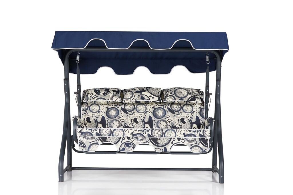 Hanah Home Baštenska ljuljaška Salvia 2, 200x165x110cm, Šarena