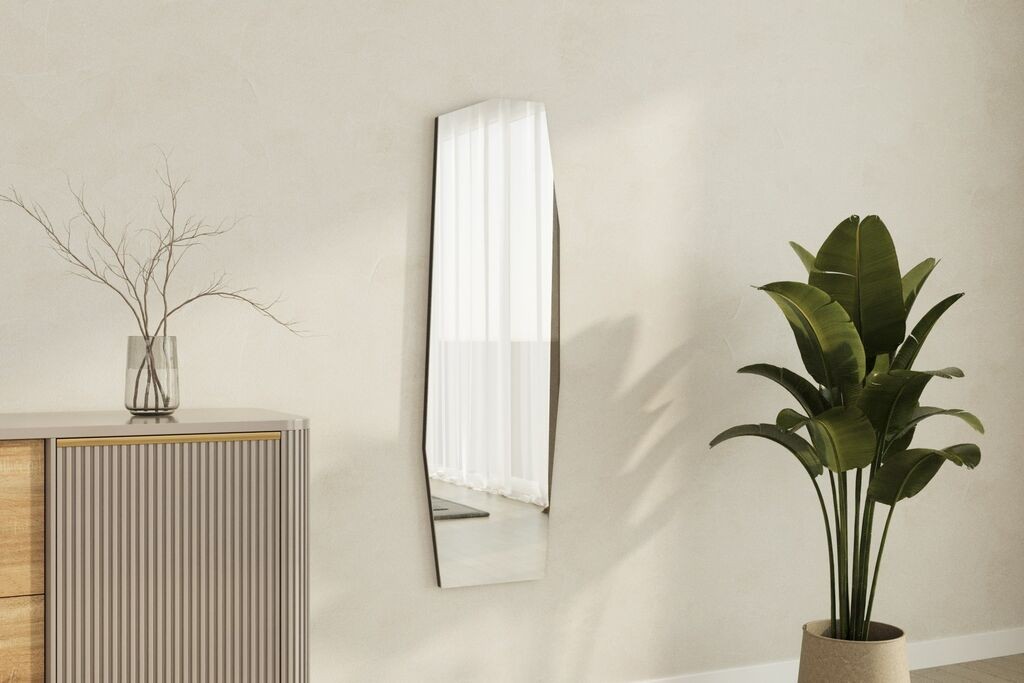 Hanah Home Ogledalo Aural, Crno