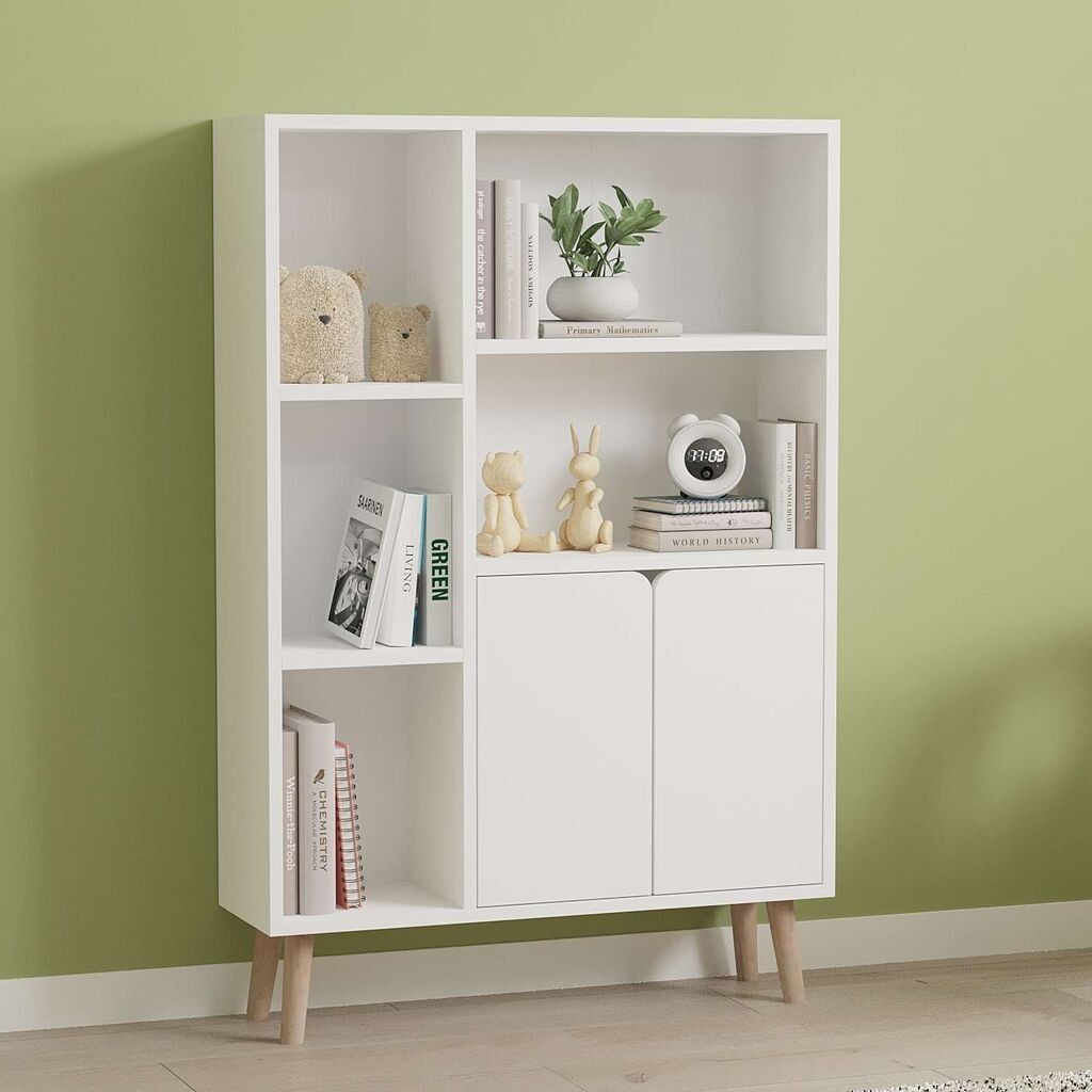 Hanah Home Polica za knjige Lumo, 25x48.6x50 cm, Bela