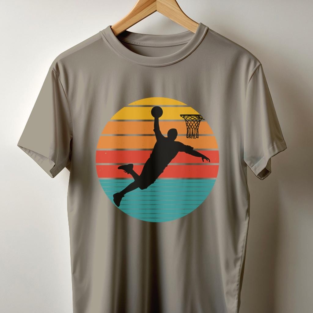 Camiseta Muška majica sa štampanim printom Cam 4007, Kaki
