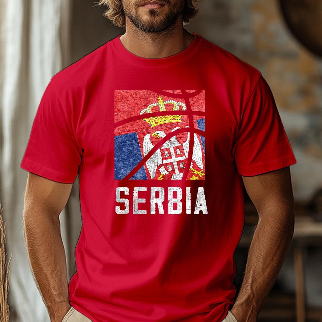 Camiseta Muška majica sa štampanim printom Cam 994, Crvena