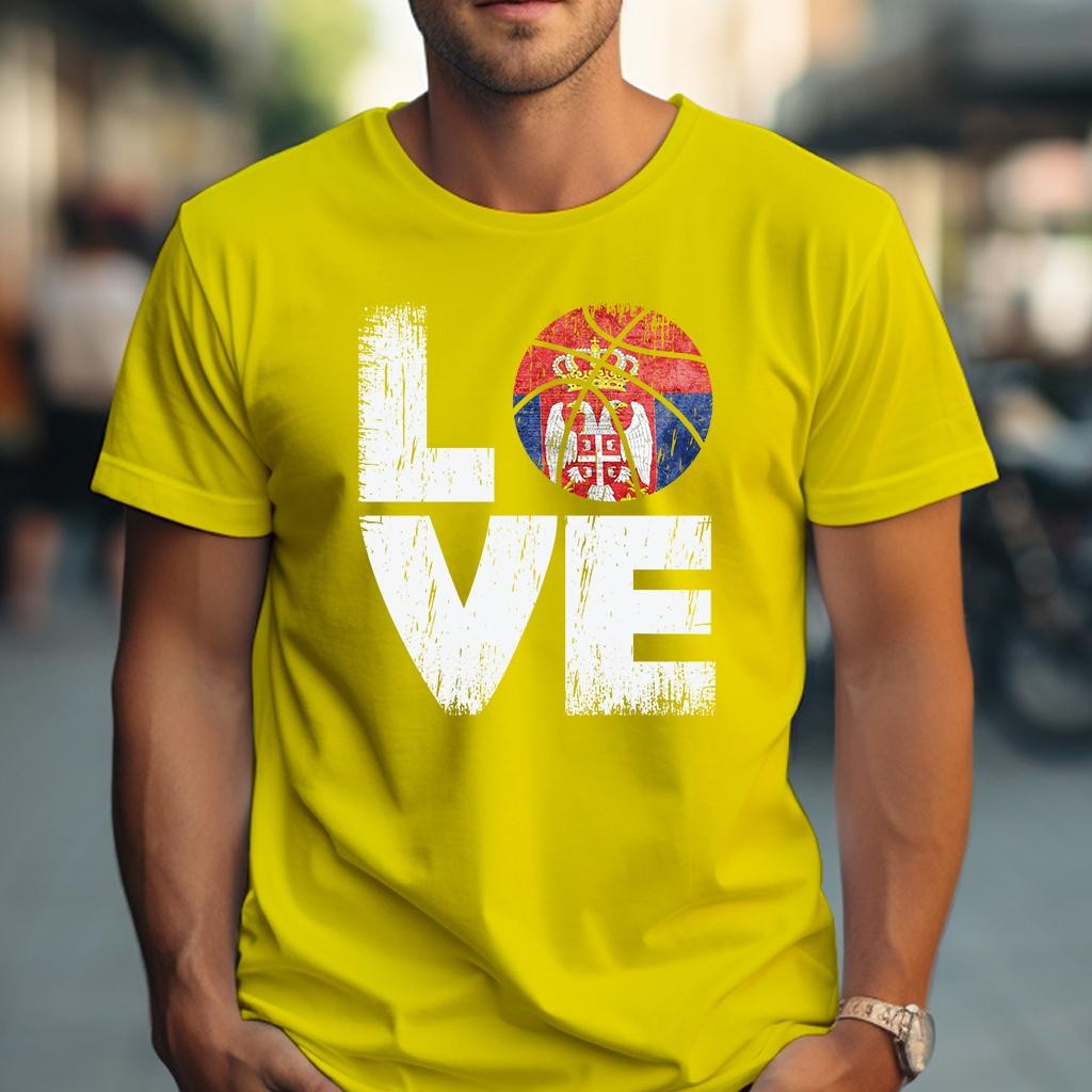 Camiseta Muška majica sa štampanim printom Cam 998, Žuta