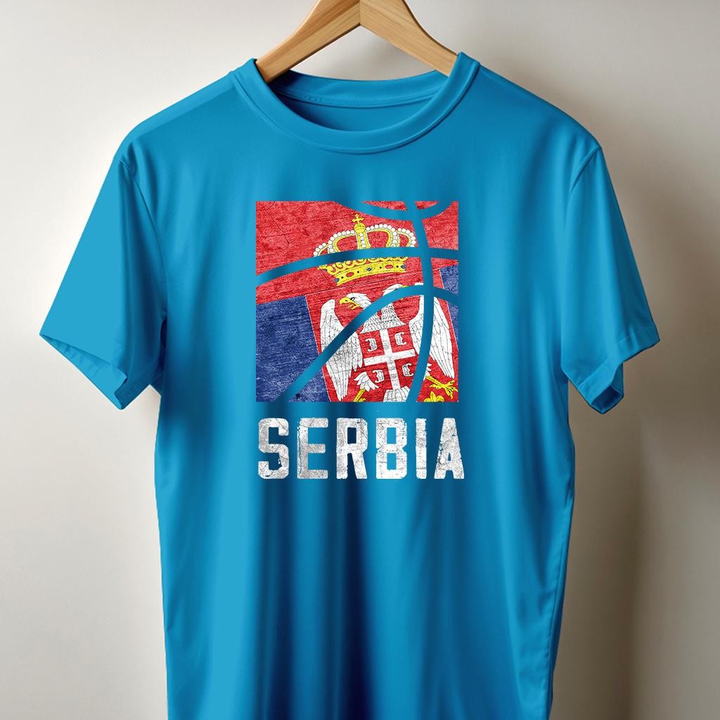 Camiseta Muška majica sa štampanim printom Cam 994, Akva