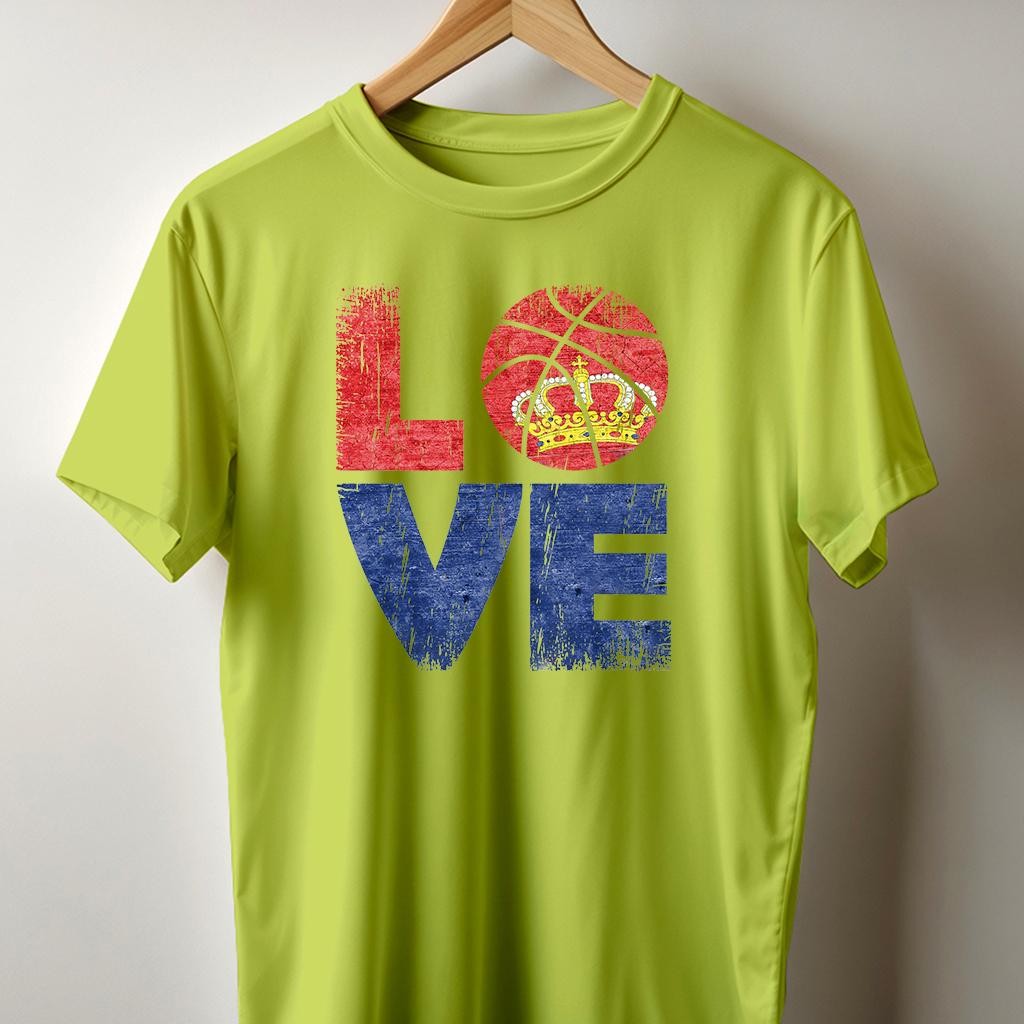 Camiseta Muška majica sa štampanim printom Cam 992, Limeta