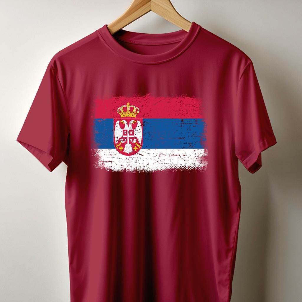 Camiseta Muška majica sa štampanim printom Cam 997, Višnja