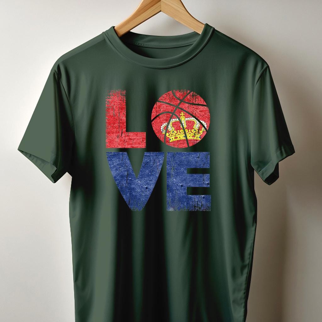 Camiseta Muška majica sa štampanim printom Cam 992, Zimzelena