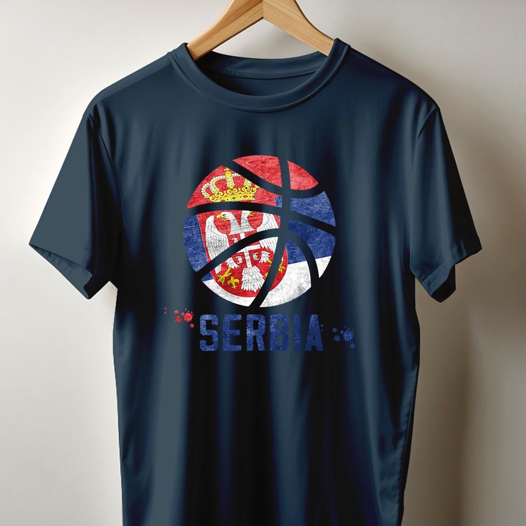 Camiseta Muška majica sa štampanim printom Cam 993, Teget