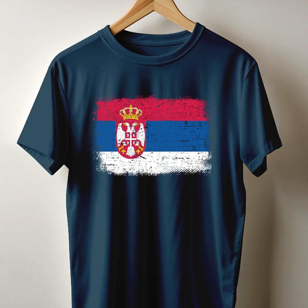 Camiseta Muška majica sa štampanim printom Cam 997, Tamnoplava