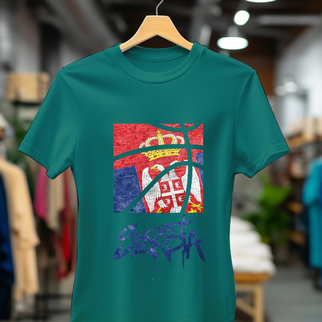 Camiseta Ženska majica sa štampanim printom Cam 995, Bambus