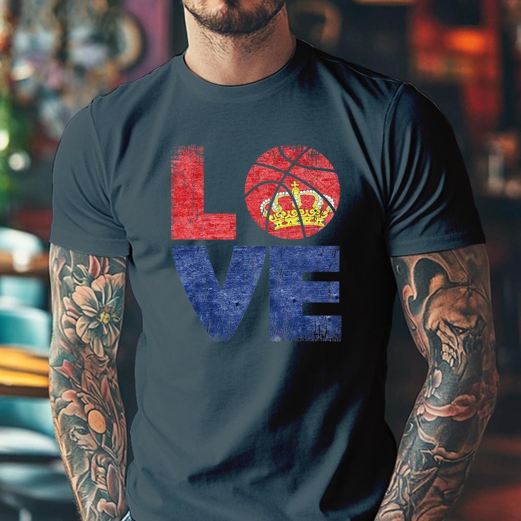 Camiseta Muška majica sa štampanim printom Cam 992, Siva