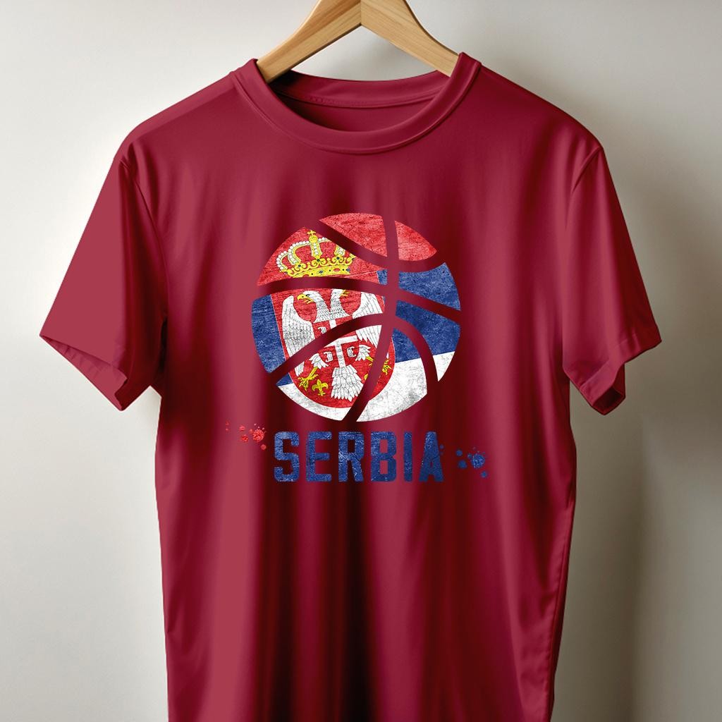 Camiseta Muška majica sa štampanim printom Cam 993, Višnja