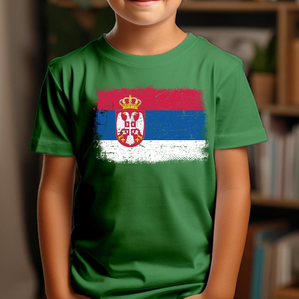 Camiseta Dečija majica sa štampanim printom Cam 997, Zelena