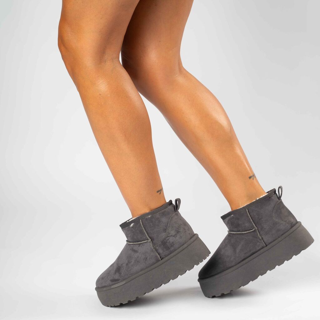 Novecento Ženske čizme LT403-3, Sive