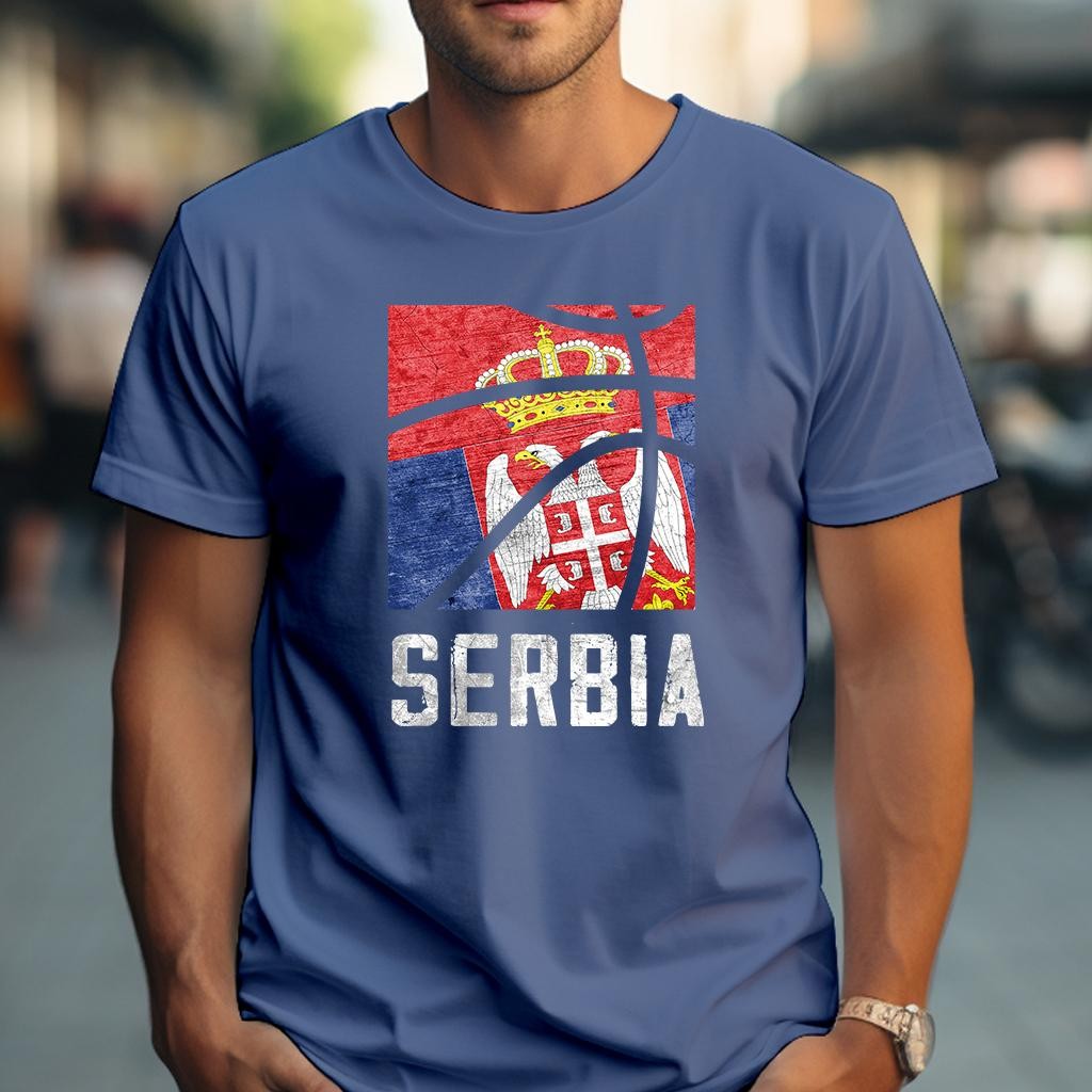 Camiseta Muška majica sa štampanim printom Cam 994, Plava