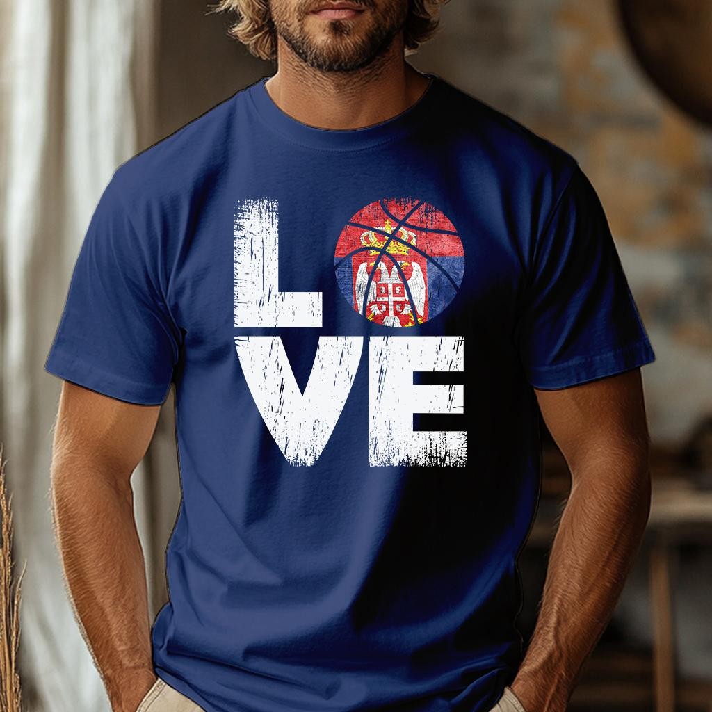 Camiseta Muška majica sa štampanim printom Cam 998, Indigo