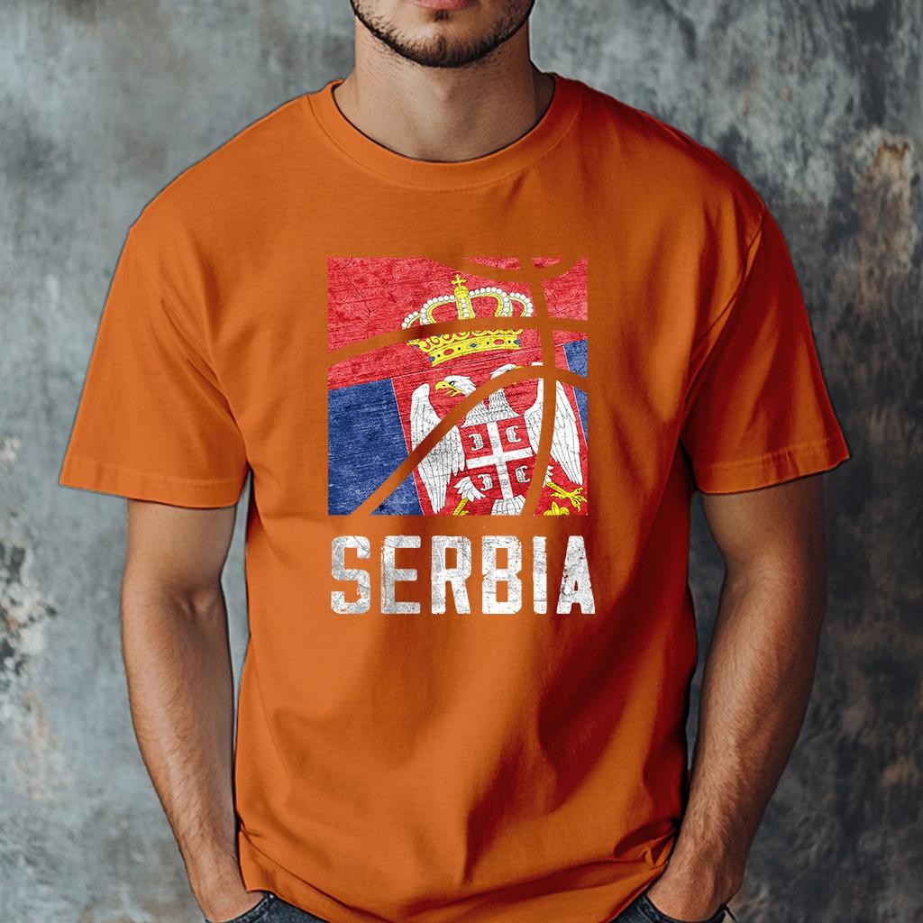 Camiseta Muška majica sa štampanim printom Cam 994, Narandžasta
