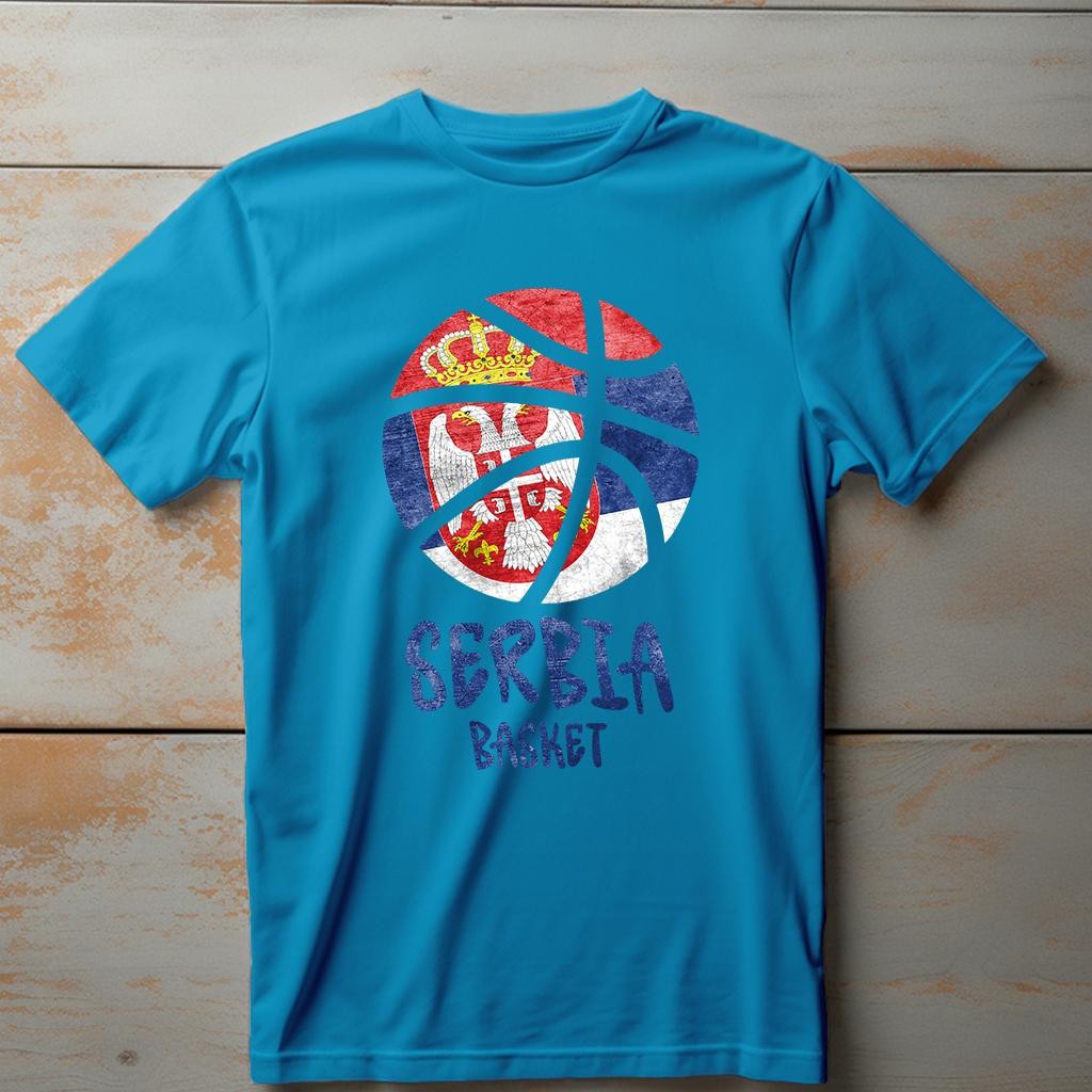 Camiseta Dečija majica sa štampanim printom Cam 996, Akva