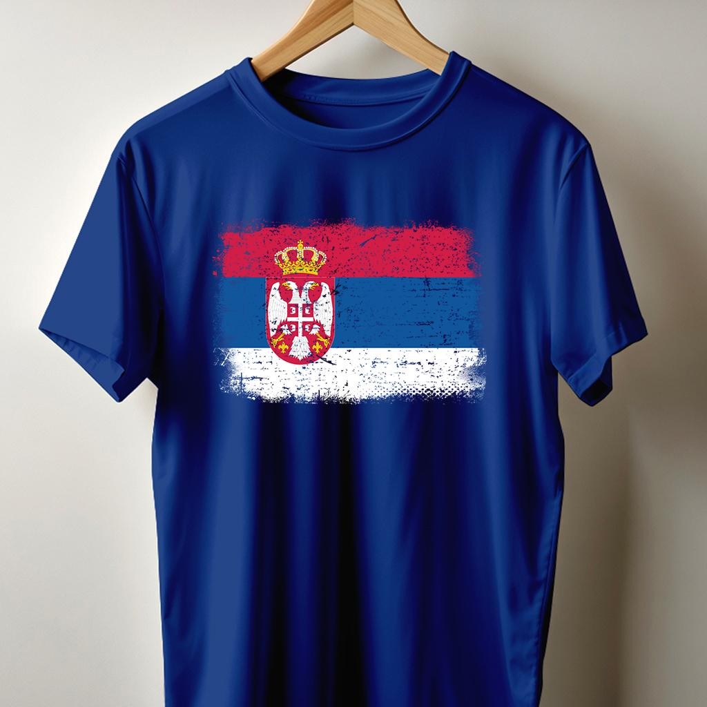 Camiseta Muška majica sa štampanim printom Cam 997, Indigo