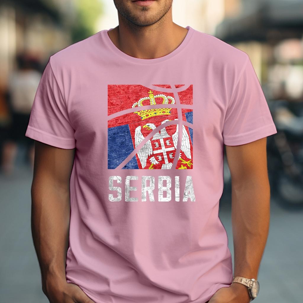 Camiseta Muška majica sa štampanim printom Cam 994, Roze