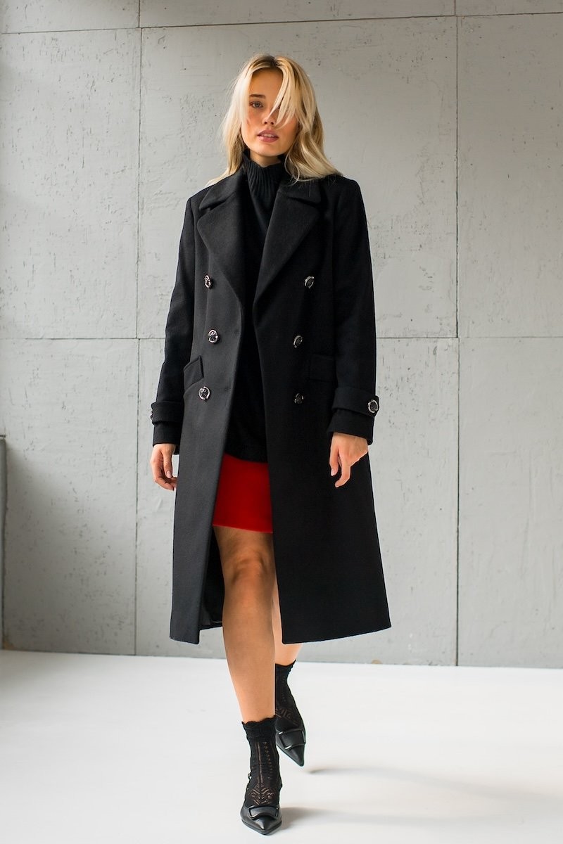 LAPPA woman Ženski kaput  XENIA, Crni