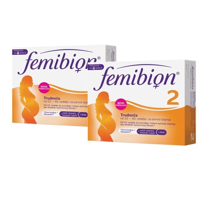 Femibion 2 28 tableta + 28 kapsula duo pack